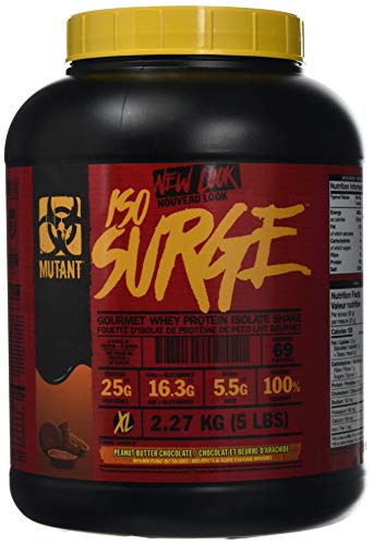 Mutant Iso Surge - 2.27kg / Peanut Butter Chocolate - Whey Protein Isolate Powder