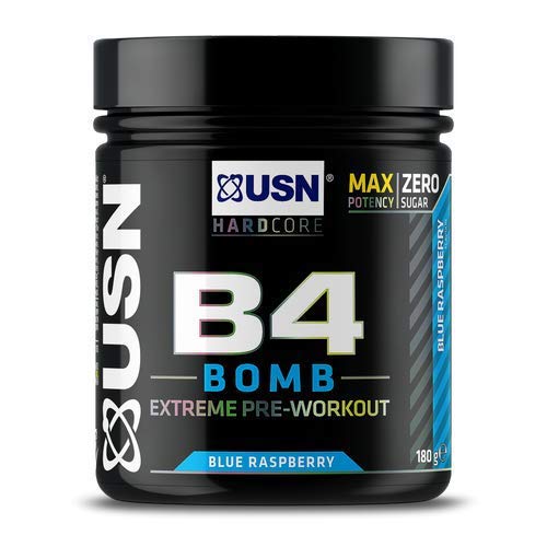 USN B4 Bomb - 180g / Blue Raspberry - Pre-Workout Powder