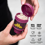 Smartshake Lite DC Comics Whey2Go Funnel Wonderwoman - 110ml - Powder Funnel