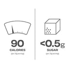 Reflex Nutrition Instant Whey Pro nutrition info for 25g serving with 90 calories and low sugar