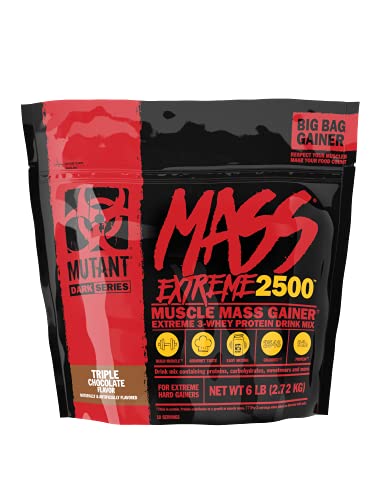Mutant Mass Extreme 2500 - 2.72kg / Triple Chocolate - Weight Gainer Powder