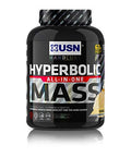 USN Hyperbolic Mass - 2kg / French Vanilla - Weight Gainer Powder