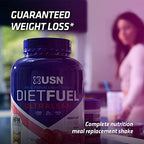 USN Diet Fuel Vegan container in purple and white for meal replacement shake