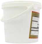 White plastic bucket with handle for NutriSport Weight Gain gain mass catalyst whey protein isolate