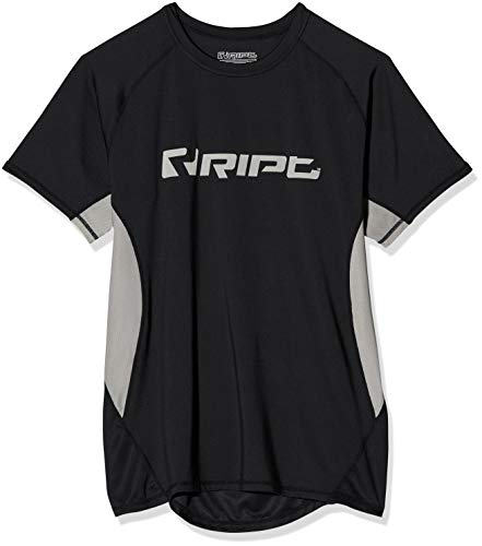 RIPT Contrast Performance T-Shirt XXL - XX-Large / Black - Sports Supplements