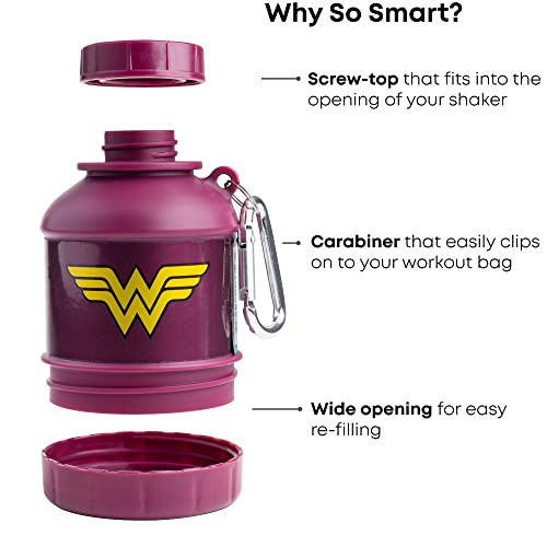 Smartshake Lite DC Comics Whey2Go Funnel Wonderwoman - 110ml - Powder Funnel