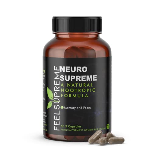 Feel Supreme Neuro Supreme - 60 Veg Caps - Cognitive Support Capsules