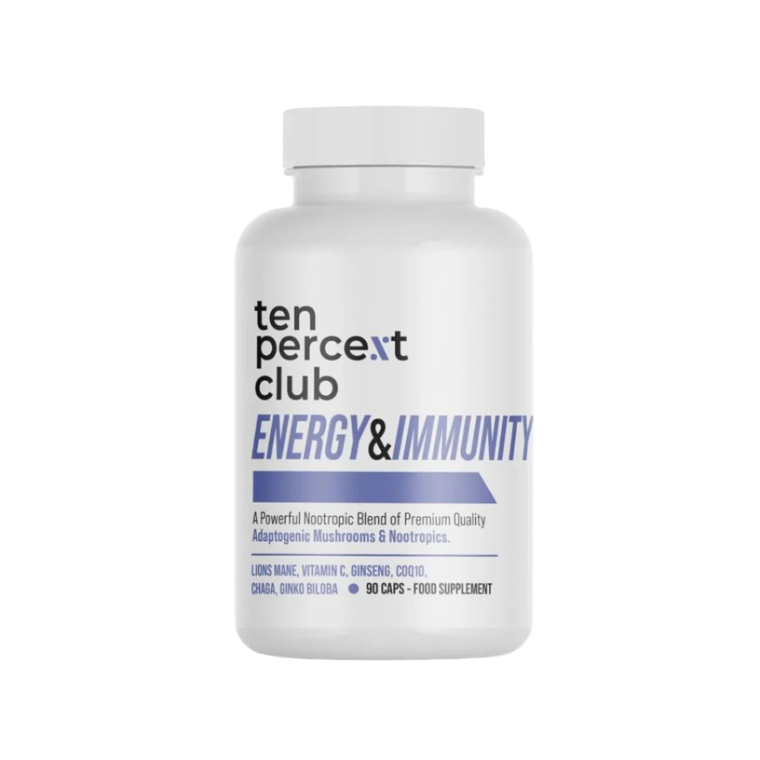The Ten Percent Club Energy and Immunity - 90 Caps