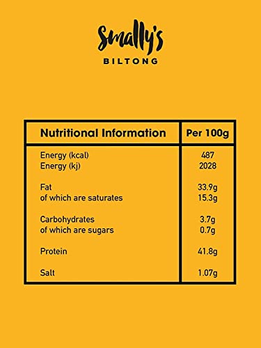 Smally’s Beef Snack Sticks - Protein Beef Snack