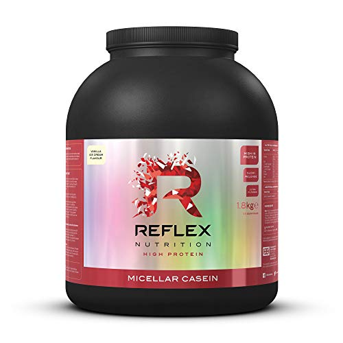 Reflex Nutrition Micellar Casein - 1.8kg / Vanilla Ice Cream - Micellar Casein Protein Powder