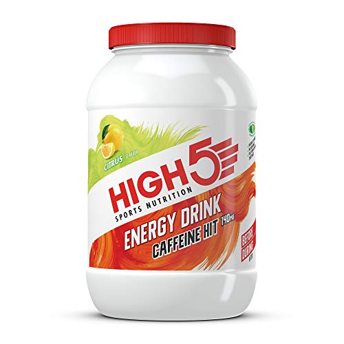 HIGH5 Energy Drink Caffeine Hit - 1.4kg / Citrus - Carbohydrate Powder