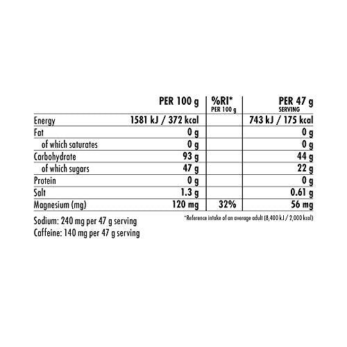 HIGH5 Energy Drink Caffeine Hit - 1.4kg / Citrus - Carbohydrate Powder