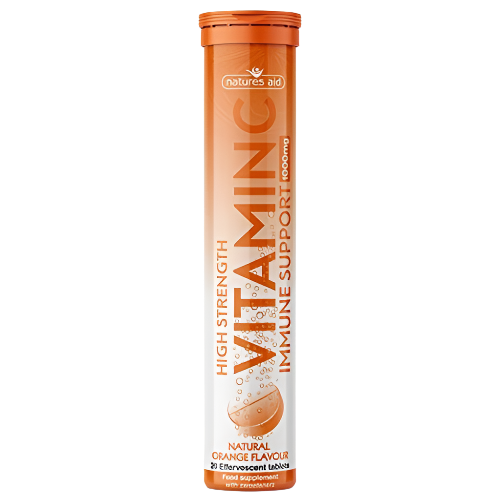 Natures Aid Vitamin C 1000mg Effervescent - 20 Tabs - Vitamin C Capsules
