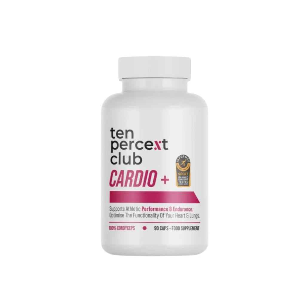The Ten Percent Club Cardio + - 90 Caps - Mushrooms
