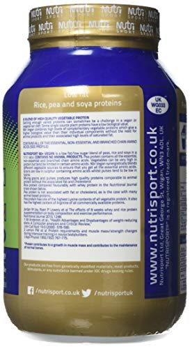 NutriSport 90 + Vegan Protein - Vegan Protein Blend Powder