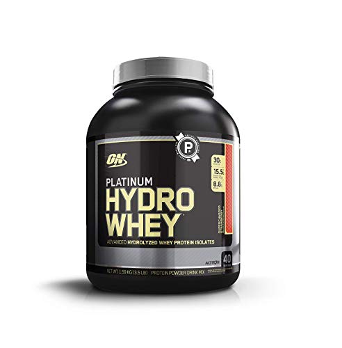 Optimum Nutrition Platinum Hydro Whey - Protein Blend Powder (Whey Protein Concentrate Whey Protein Isolate Calcium