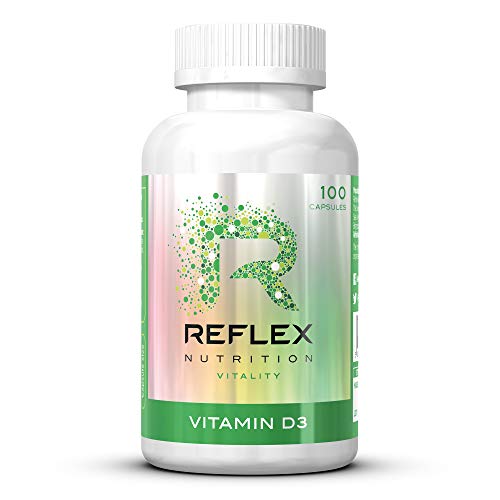 Reflex Nutrition Vitamin D3 - 100 Caps - Vitamin D3 Capsules