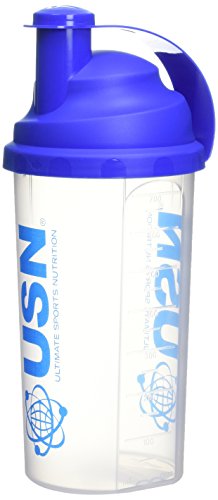 USN Shaker - 500ml / Blue - Shaker Bottle (Less Than 2 Litres)