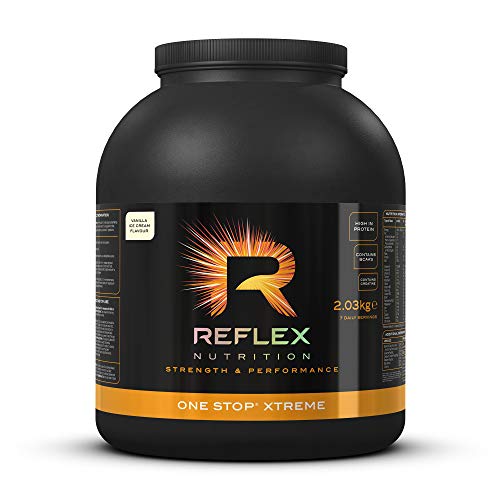Reflex Nutrition One Stop Xtreme - 2.03kg / Vanilla Ice Cream - All-In-One Gainer Powder