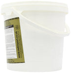 White plastic bucket with handle and label for NutriSport Protein + Carbs for post exercise muscle recovery