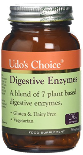 Udo’s Choice Digestive Enzyme Blend - 90 Caps - Digestion Support Capsules