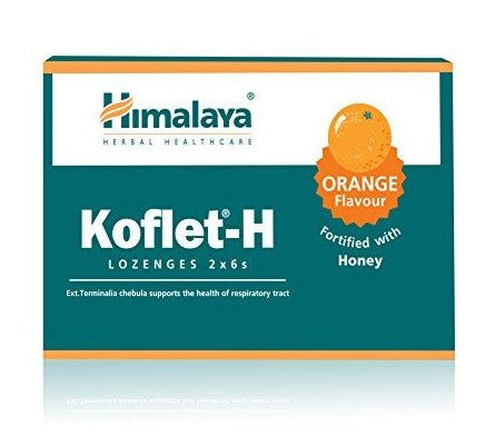 Himalaya Koflet-H 2x6 Lonzenges - 12 Softgels / Lemon - Immunity Support Lozenges