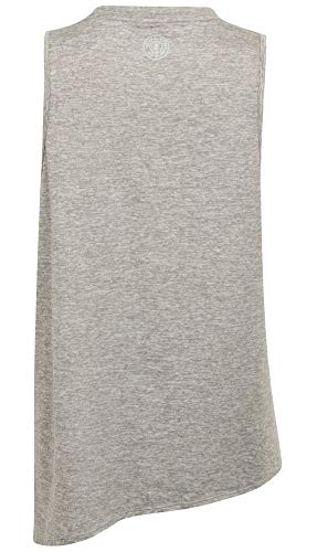 Golds Gym Ladies Angled Vest L - Large / Grey - Vest