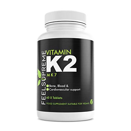 Feel Supreme Vitamin K2 (MK7) - 60 Caps - Vitamin K2 Capsules