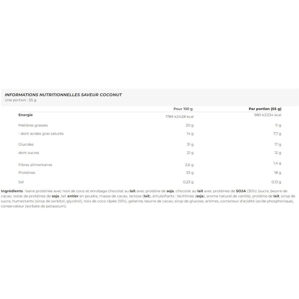 Nutramino Protein Bar 12x55g
