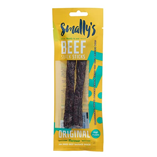 Smally’s Beef Snack Sticks - 15x40g / Original - Protein Beef Snack