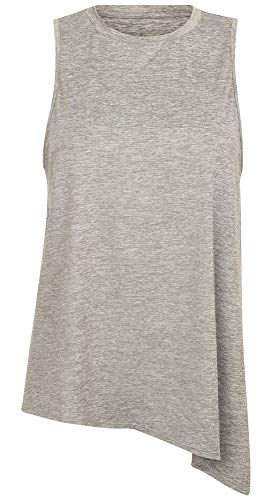 Golds Gym Ladies Angled Vest L - Large / Grey - Vest