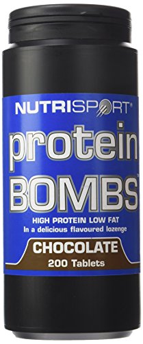 NutriSport Protein Bombs - 200 Tabs / Chocolate - Amino Acids Tablets
