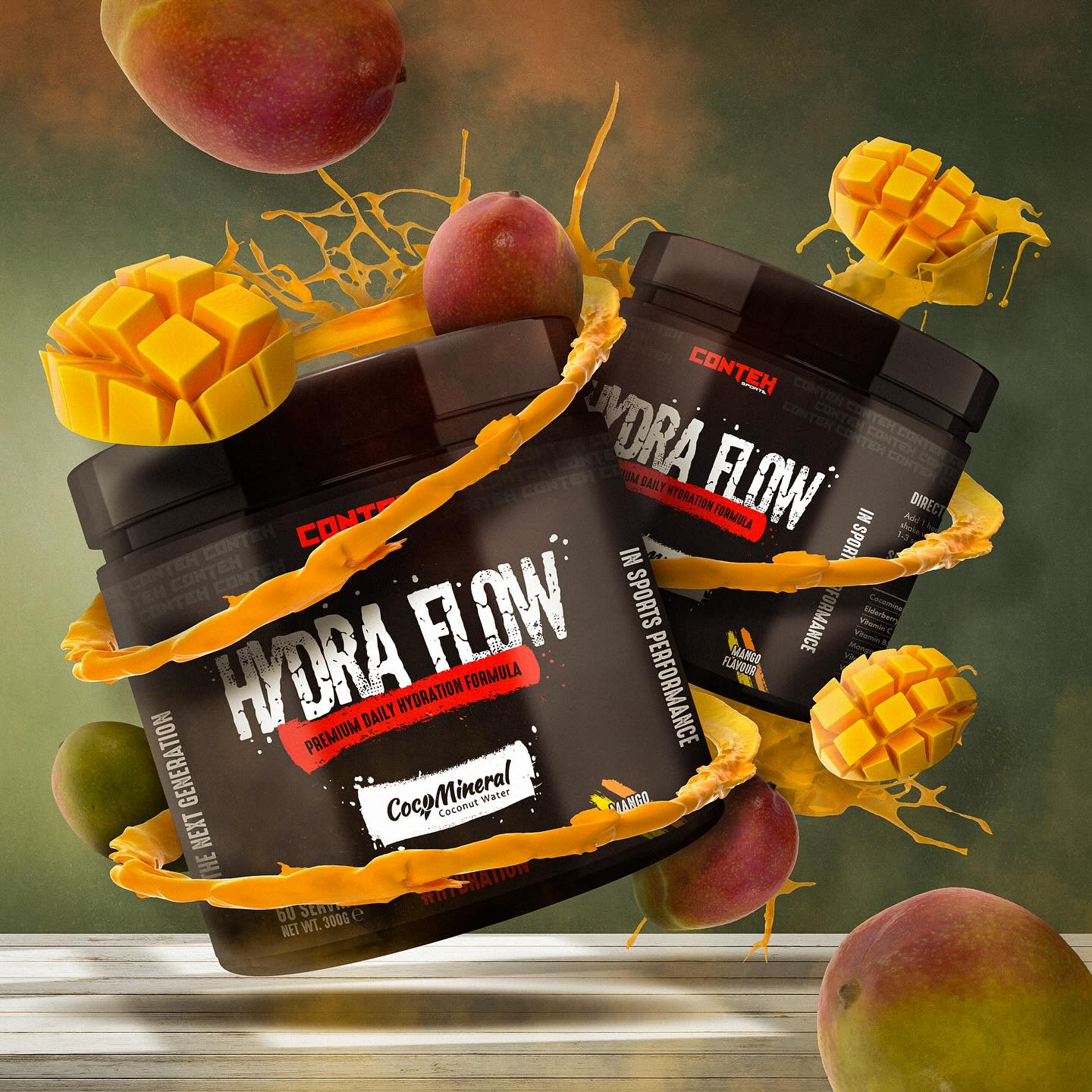 Conteh Sports Hydra Flow - Hydration Powder