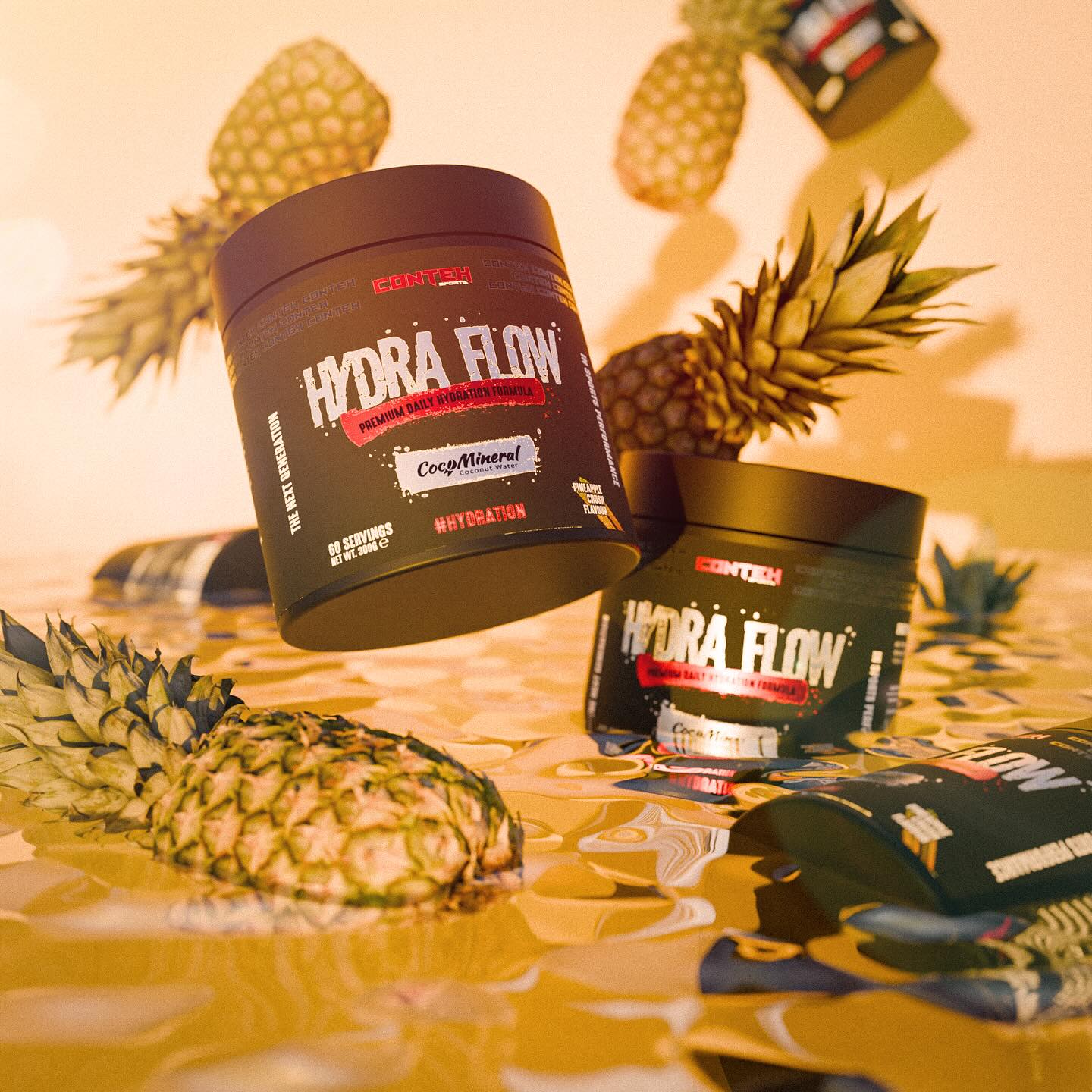 Conteh Sports Hydra Flow - Hydration Powder