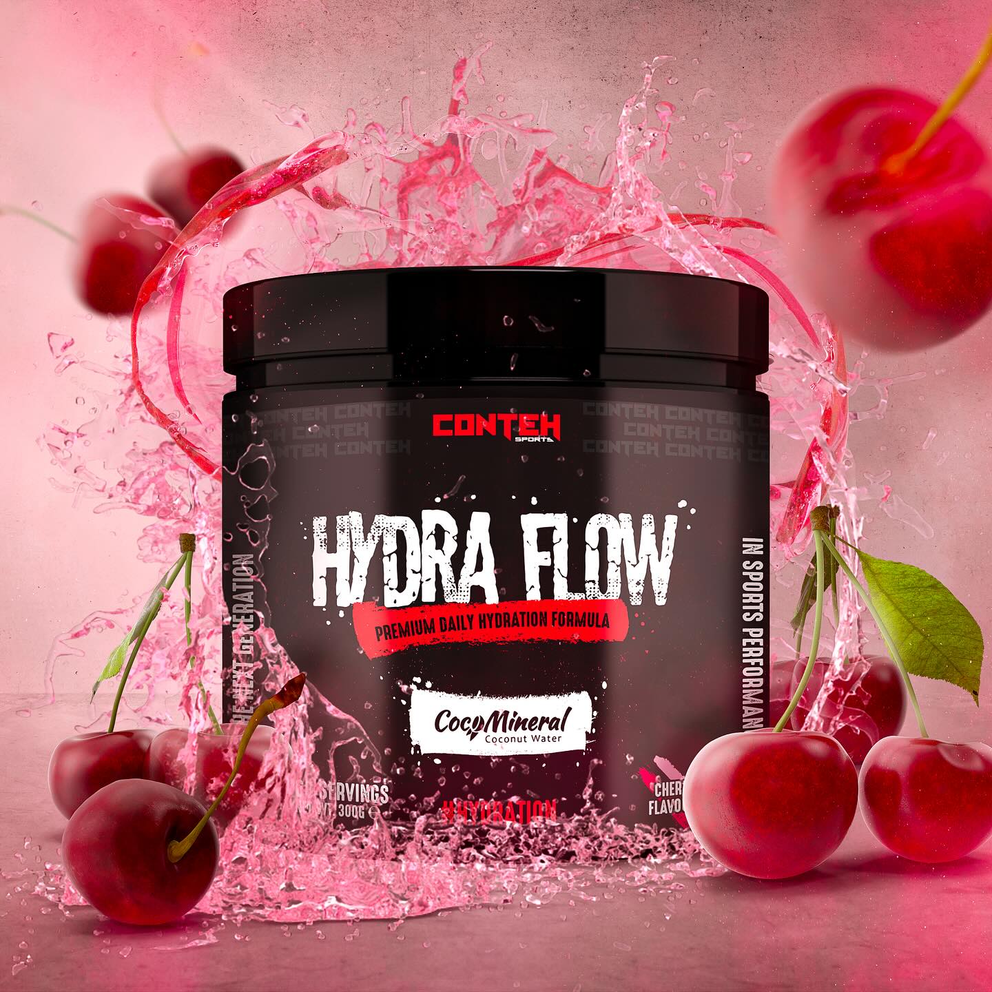 Conteh Sports Hydra Flow - Hydration Powder