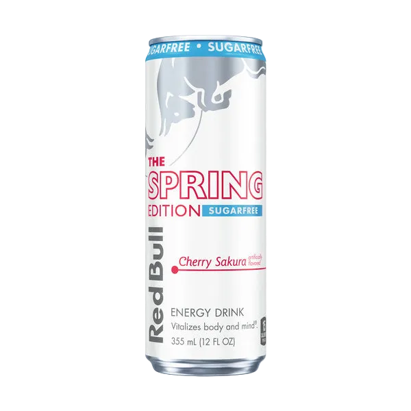 Red Bull Spring Edition Sugarfree Energy Drink 12 x 355ml