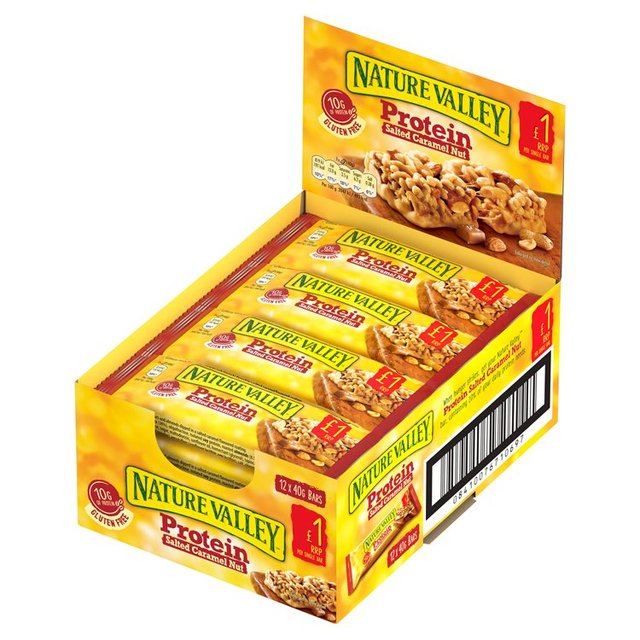 Nature Valley Proten - 12x40g / Salted Caramel Nut - Protein Bars
