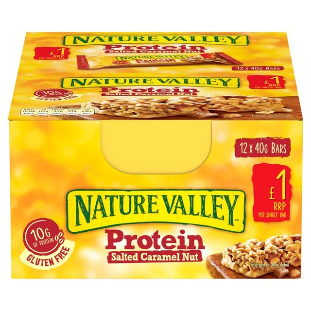 Nature Valley Proten - 12x40g / Salted Caramel Nut - Protein Bars