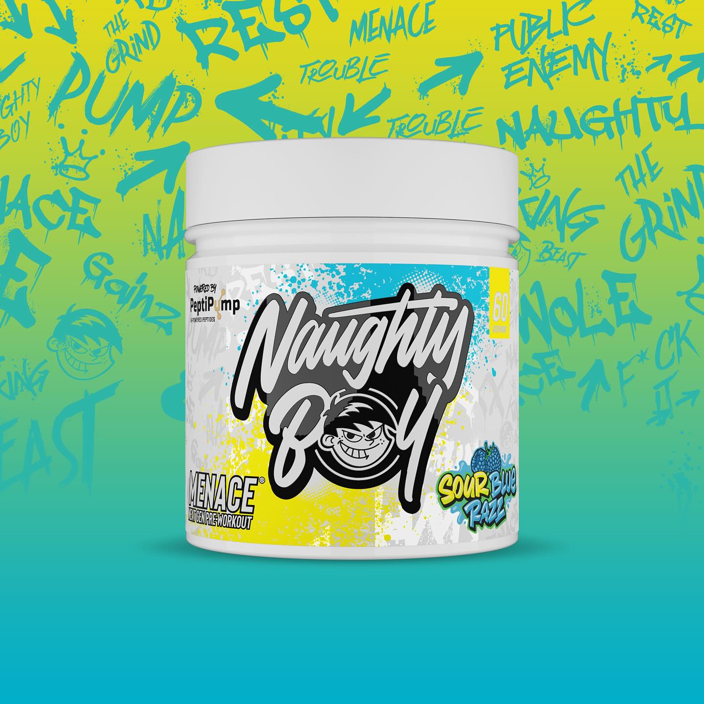 Naughty Boy Menace V2 - Pre-Workout Powder