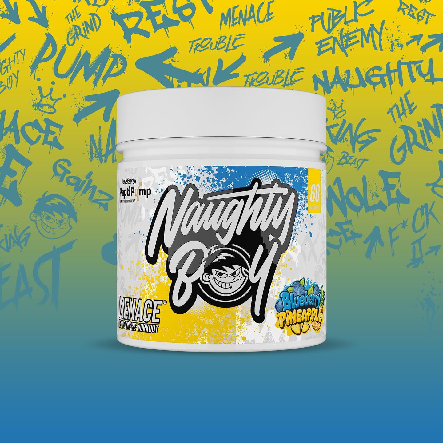 Naughty Boy Menace V2 - Pre-Workout Powder