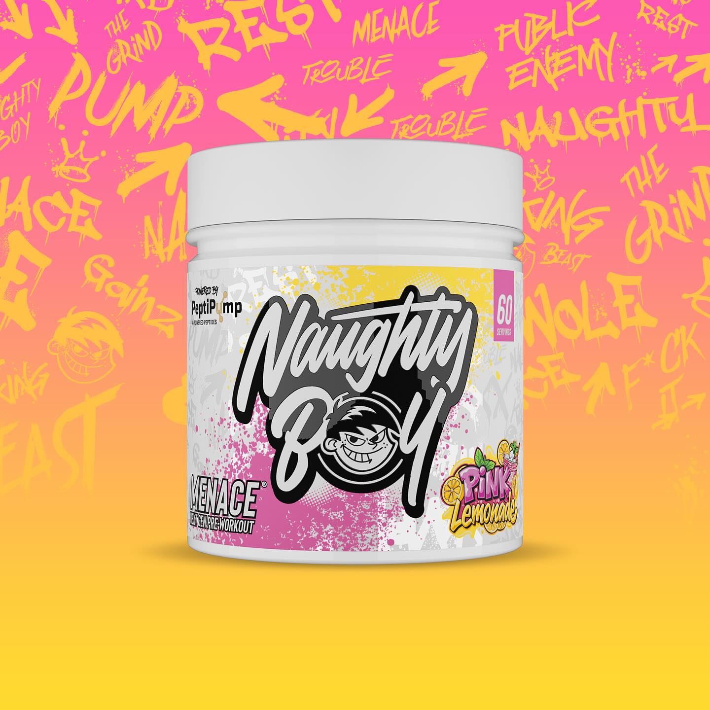 Naughty Boy Menace V2 - Pre-Workout Powder