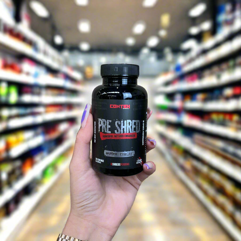 Conteh Sports Pre Shred 200 Caps - 90 Caps - Weight Loss Support Capsules