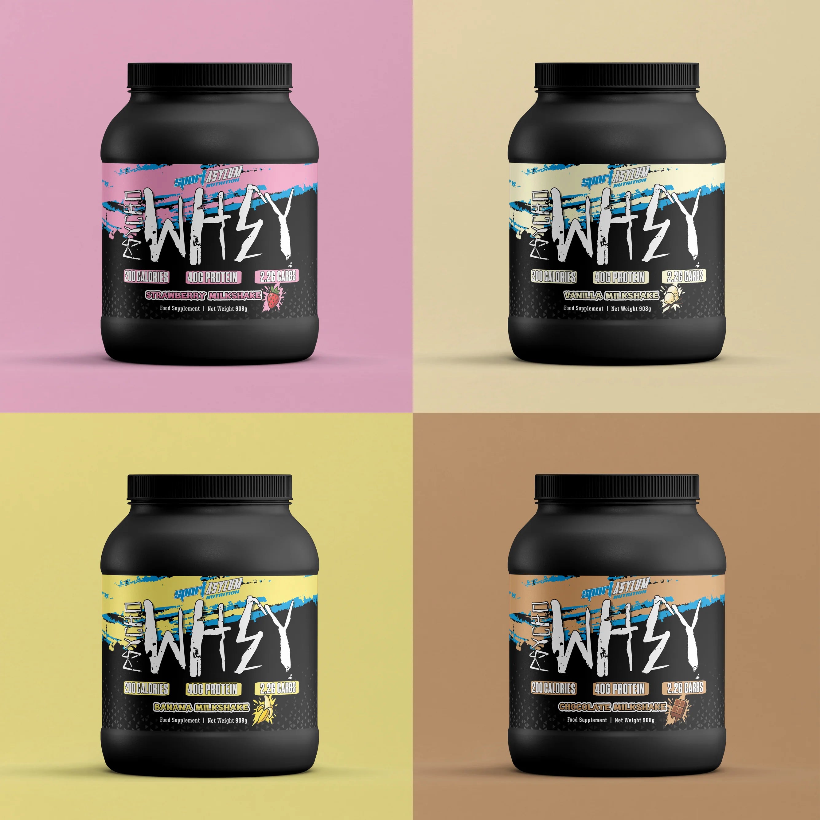 Sport Asylum Psycho Whey 908g