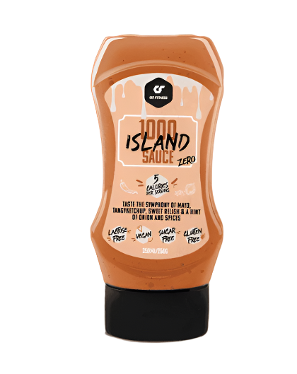 Go Fitness Zero Sauces - 350ml / 1000 Island - Low Calorie Sauce