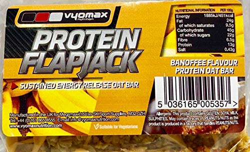 Vyomax Nutrition Protein Flapjacks - Protein Flapjacks