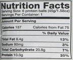 The Protein Ball Co Whey Protein Balls - Protein Bars