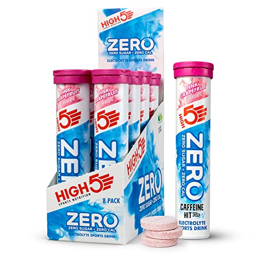 HIGH5 Zero Caffeine Hit - 8x20 Tabs / Pink Grapefruit - Hydration Tablets