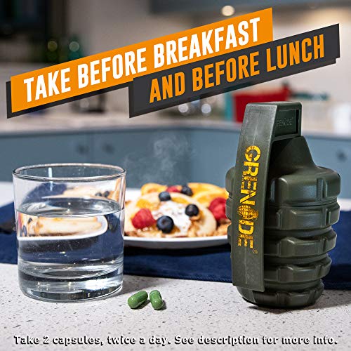 Grenade Thermo Detonator - 100 Caps - Weight Loss Support Capsules