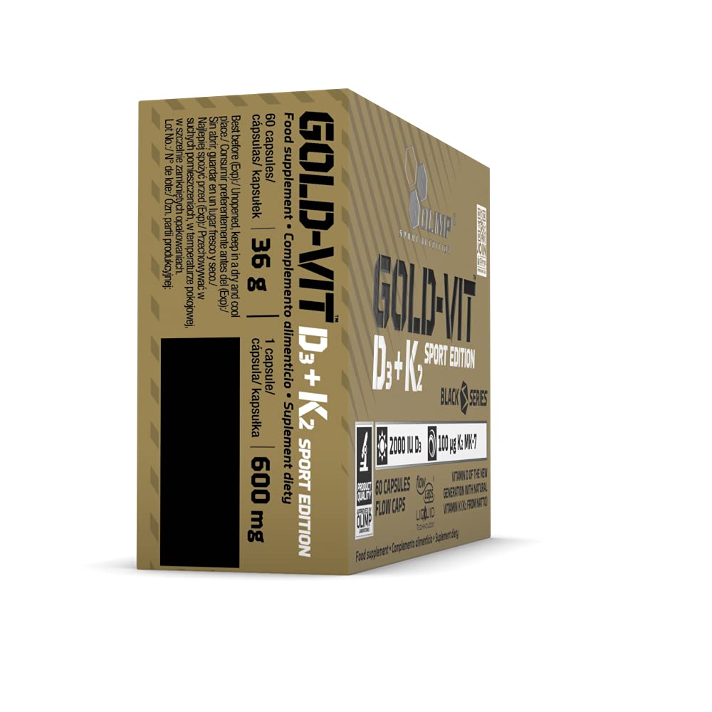 Olimp Sport Nutrition Gold Vit D3 + K2 - 60 Caps