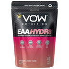 VOW Nutrition Hydr8 stand-up pouch with watermelon mango flavor for support training